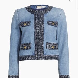 Alice + Olivia

Landon Denim Cropped Jacket